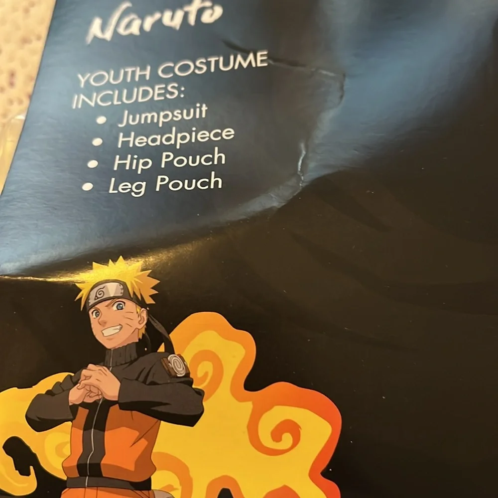 Naruto Boys' XL Orange Jumpsuit Costume